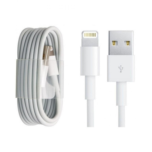 Cabling - CABLING® Chargeur compatible pour iPhone 1m  Fil Lightning Charge  pour iPhone 11 Pro Max/XS Max/XR/X / 8 Plus 7 6s 6 Plus 5 Se iPad, Cordon Blanc 1M Cabling   - Cabling