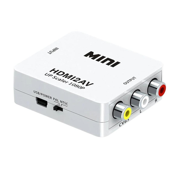 Convertisseur Audio et Vidéo  CABLING® Convertisseur Adaptateur HDMI vers RCA Composite AV CVBS Vidéo Audio