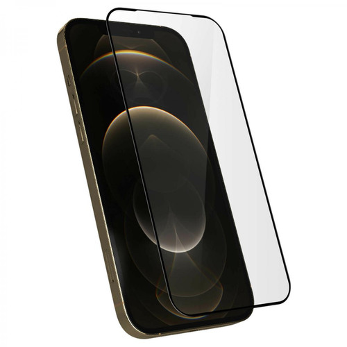 Protection écran smartphone Cabling CABLING® Film de Protection d' Écran en Verre flexible compatible pour Apple iPhone 12 pro max (contour noir)
