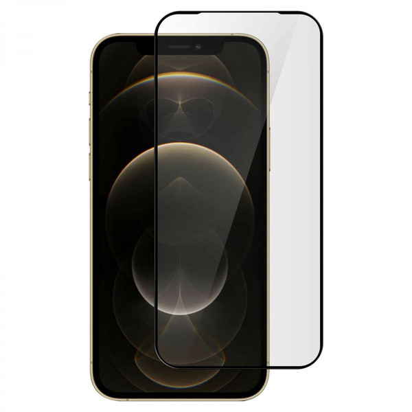 Protection écran smartphone Cabling CABLING® Verre flexible iPhone 12 pro max 5D Integralé Film Protection écran en Verre flexible pour iPhone  12 pro max  0.33mm Ultra HD Film Protecteur 6,7 Pouces(contour noir)