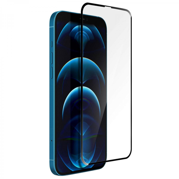 Cabling CABLING® Verre flexible iPhone 12 pro max 5D Integralé Film Protection écran en Verre flexible pour iPhone  12 pro max  0.33mm Ultra HD Film Protecteur 6,7 Pouces(contour noir)