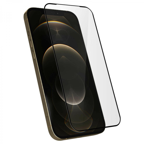 Protection écran smartphone CABLING® Verre flexible iPhone 12 pro max 5D Integralé Film Protection écran en Verre flexible pour iPhone  12 pro max  0.33mm Ultra HD Film Protecteur 6,7 Pouces(contour noir)
