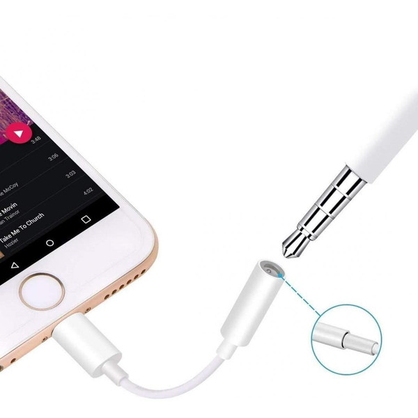 Autres accessoires smartphone Cabling CABLING®Adaptateur bluetooth Casque compatible pour iPhone ,Aux Audio Connecteur Jack 3,5 mm Câble Adaptateur