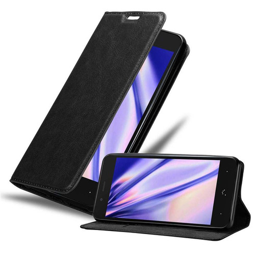 Cadorabo - Coque BQ Aquaris X5 PLUS Etui en Noir Cadorabo  - Accessoire Smartphone