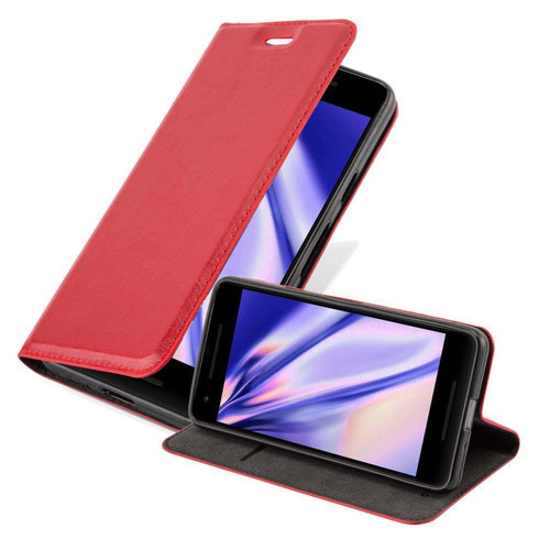 Cadorabo - Coque Google PIXEL 2 XL Etui en Rouge Cadorabo  - Accessoire Smartphone