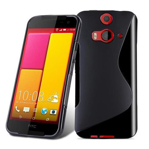 Cadorabo - Coque HTC BUTTERFLY 2 Etui en Noir Cadorabo - Coque iphone 5, 5S Accessoires et consommables