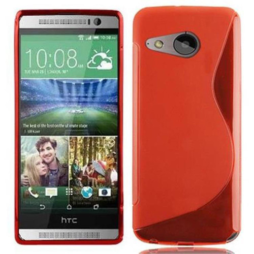 Cadorabo - Coque HTC ONE M8 MINI Etui en Rouge Cadorabo  - Coque htc one