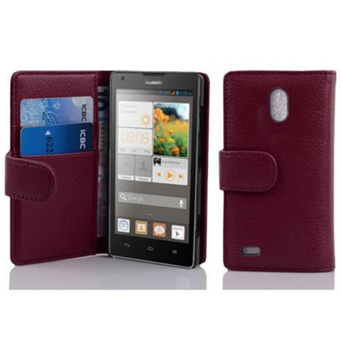 Cadorabo - Coque Huawei ASCEND G700 Etui en Violet Cadorabo  - Coque iphone 5, 5S Accessoires et consommables
