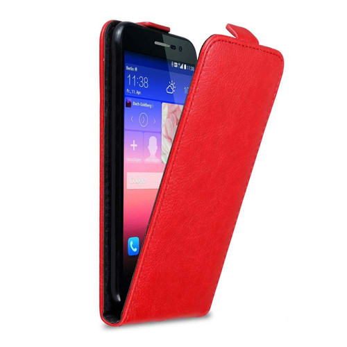 Cadorabo - Coque Huawei ASCEND P7 Etui en Rouge Cadorabo  - Coques Smartphones Coque, étui smartphone
