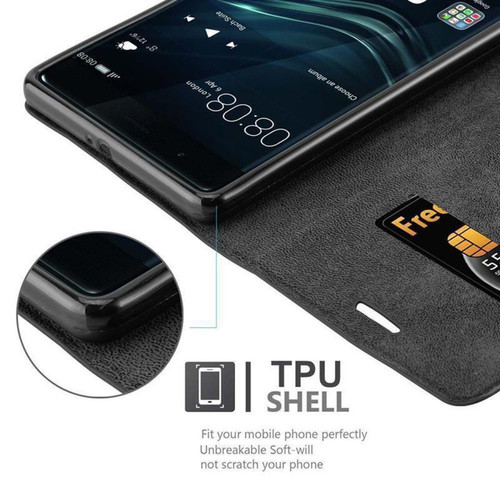 Coque, étui smartphone Coque Huawei P9 PLUS Etui en Noir