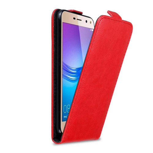 Cadorabo - Coque Huawei Y5 2017 / Y6 2017 Etui en Rouge Cadorabo - Coque iphone 5, 5S Accessoires et consommables
