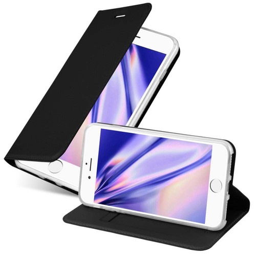 Cadorabo - Coque iPhone 7 / 7S / 8 / SE 2020 Etui en Noir Cadorabo  - Housse telephone portable