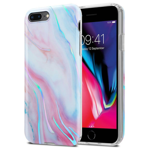 Cadorabo - Coque iPhone 7 PLUS / 7S PLUS / 8 PLUS Etui en Blanc Cadorabo  - Iphone case