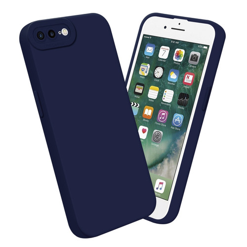Cadorabo Coque iPhone 7 PLUS / 7S PLUS / 8 PLUS Etui en Bleu