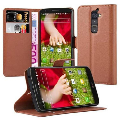 Cadorabo - Coque LG G2 Etui en Brun Cadorabo - Coque iphone 5, 5S Accessoires et consommables