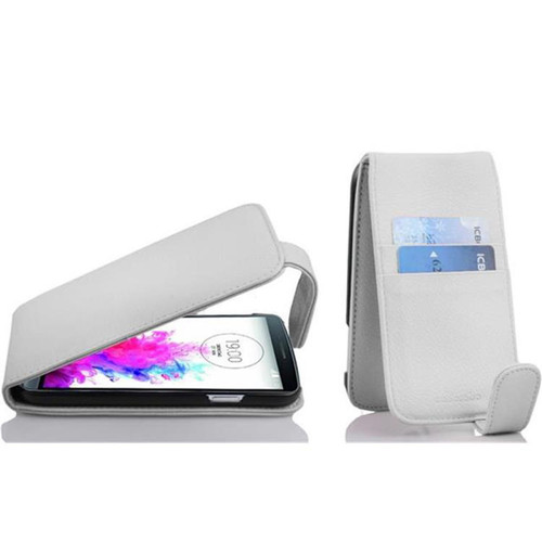 Cadorabo - Coque LG G3 Etui en Blanc Cadorabo  - Coques Smartphones Coque, étui smartphone