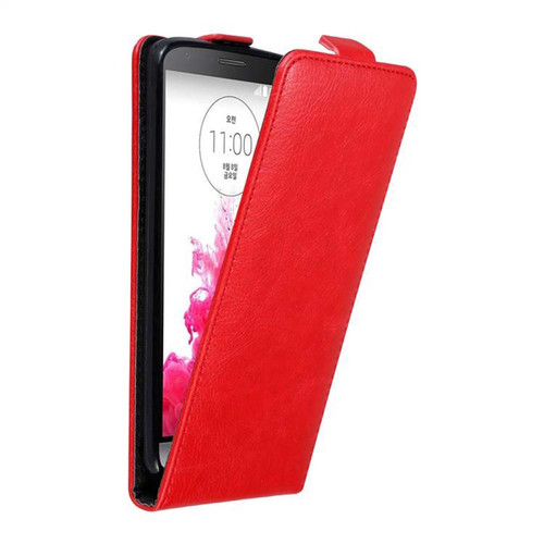 Cadorabo - Coque LG G3 Etui en Rouge Cadorabo  - Coque LG G3 Coque, étui smartphone