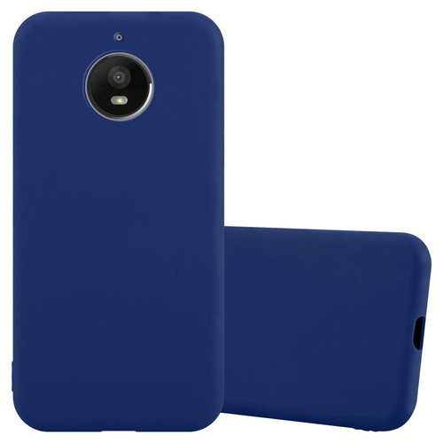 Cadorabo - Coque Motorola MOTO E4 PLUS Etui en Bleu Cadorabo  - Marchand Zoomici