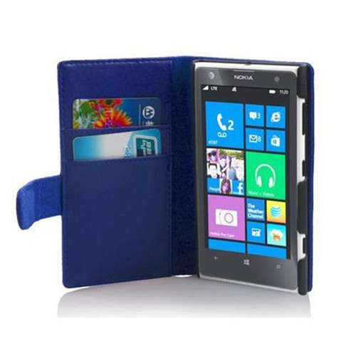 Cadorabo - Coque Nokia Lumia 1020 Etui en Bleu Cadorabo  - Etui nokia lumia