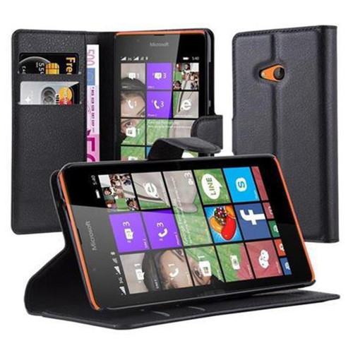 Cadorabo - Coque Nokia Lumia 540 Etui en Noir Cadorabo  - Etui nokia lumia