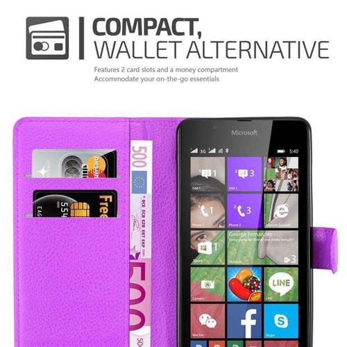 Coque, étui smartphone Coque Nokia Lumia 540 Etui en Violet