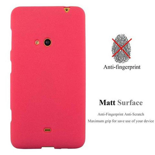 Cadorabo Coque Nokia Lumia 625 Etui en Rouge