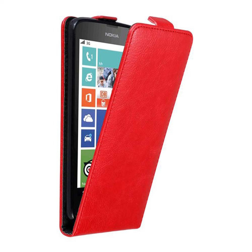 Cadorabo - Coque Nokia Lumia 630 / 635 Etui en Rouge Cadorabo  - Coque, étui smartphone