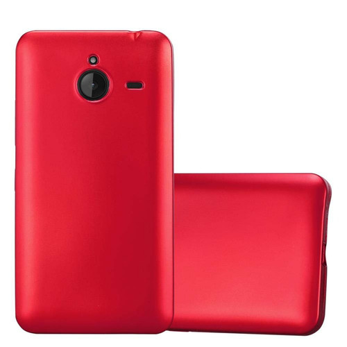 Coque, étui smartphone Cadorabo Coque Nokia Lumia 640 XL Etui en Rouge