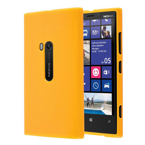 Cadorabo - Coque Nokia Lumia 920 Etui en Jaune Cadorabo  - Accessoire Smartphone