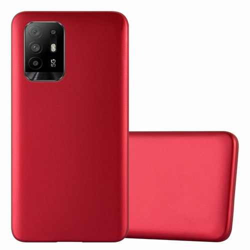 Cadorabo - Coque Oppo A94 5G Etui en Rouge Cadorabo  - Accessoire Smartphone