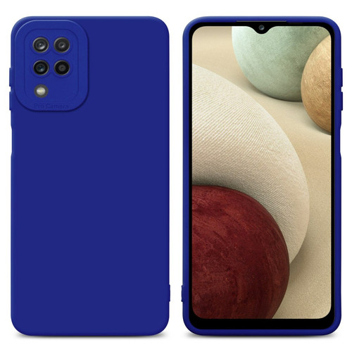 Cadorabo - Coque Samsung Galaxy A12 / M12 Etui en Bleu Cadorabo  - Housse telephone samsung