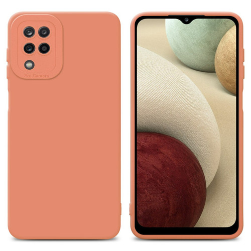 Cadorabo - Coque Samsung Galaxy A12 / M12 Etui en Orange Cadorabo  - Coque Galaxy S6 Coque, étui smartphone