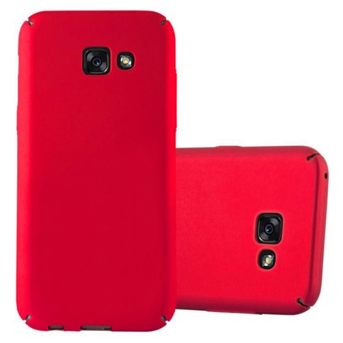 Coque, étui smartphone Cadorabo Coque Samsung Galaxy A3 2017 Etui en Rouge