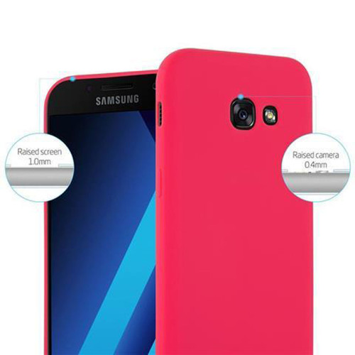 Cadorabo Coque Samsung Galaxy A3 2017 Etui en Rouge