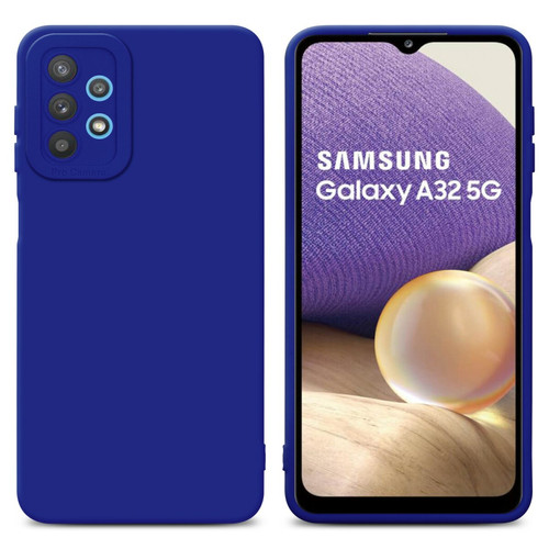 Cadorabo - Coque Samsung Galaxy A32 5G Etui en Bleu Cadorabo  - Accessoire Smartphone