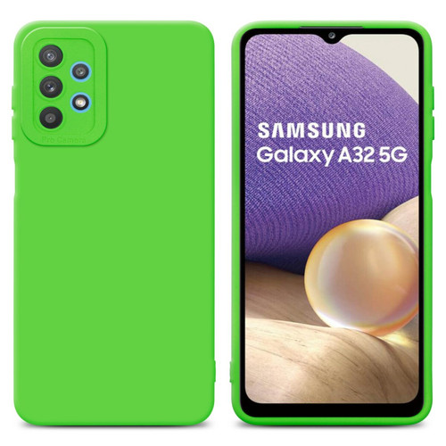 Coque, étui smartphone Cadorabo Coque Samsung Galaxy A32 5G Etui en Vert