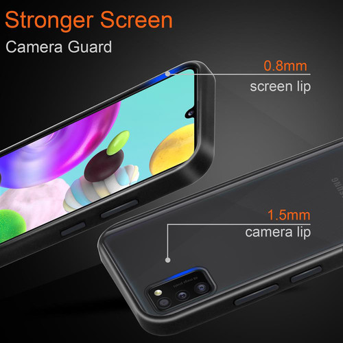 Cadorabo Coque Samsung Galaxy A41 Etui en Transparent