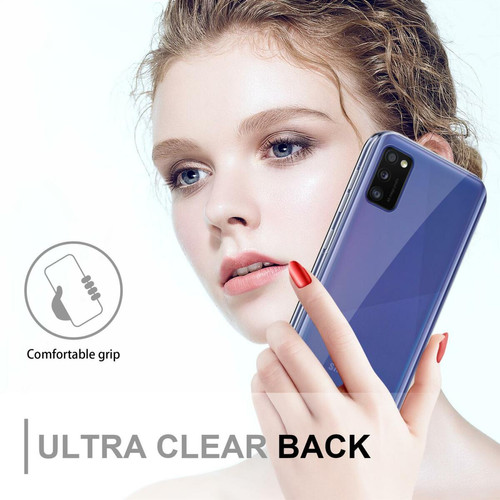 Cadorabo Coque Samsung Galaxy A41 Etui en Transparent