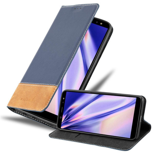 Cadorabo - Coque Samsung Galaxy A6 2018 Etui en Bleu Cadorabo  - Accessoire Smartphone Samsung galaxy a6 2018