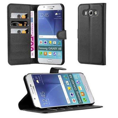 Cadorabo - Coque Samsung Galaxy A8 2015 Etui en Noir Cadorabo  - Accessoires Samsung Galaxy S Accessoires et consommables