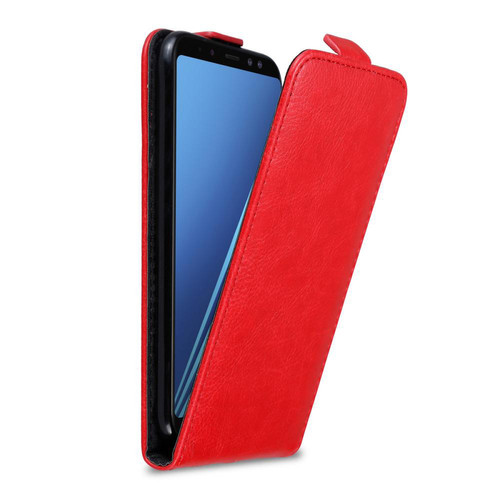 Cadorabo - Coque Samsung Galaxy A8 2018 Etui en Rouge Cadorabo  - Accessoires Samsung Galaxy A8 Accessoires et consommables