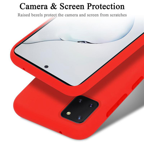 Coque, étui smartphone Coque Samsung Galaxy A81 / NOTE 10 LITE / M60s Etui en Rouge