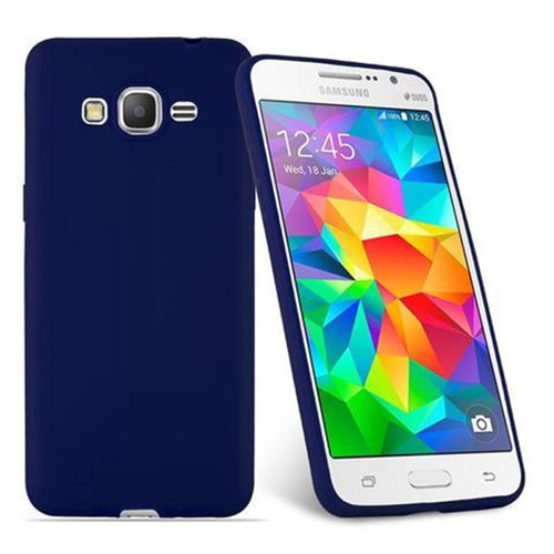 Cadorabo Coque Samsung Galaxy GRAND PRIME Etui en Bleu