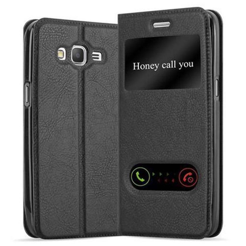 Coque, étui smartphone Cadorabo Coque Samsung Galaxy GRAND PRIME Etui en Noir