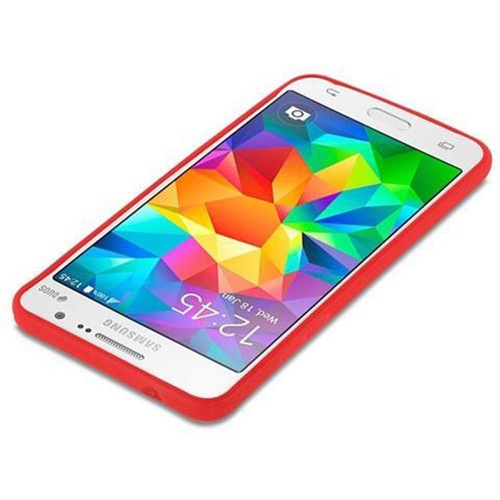 Coque, étui smartphone Coque Samsung Galaxy GRAND PRIME Etui en Rouge