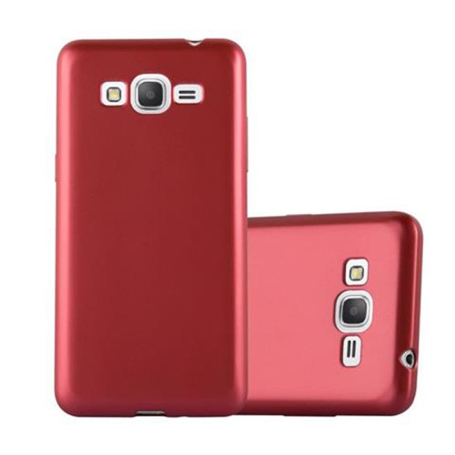 Coque, étui smartphone Cadorabo Coque Samsung Galaxy GRAND PRIME Etui en Rouge