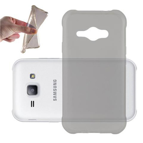 Cadorabo - Coque Samsung Galaxy J1 ACE Etui en Noir Cadorabo  - Coques Smartphones Coque, étui smartphone