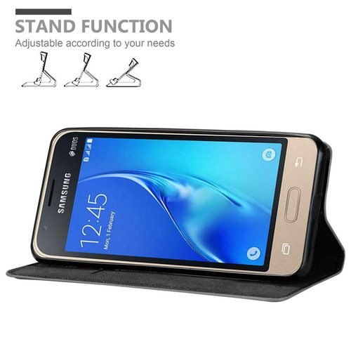 Cadorabo Coque Samsung Galaxy J1 MINI Etui en Gris