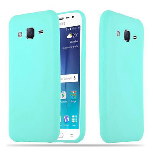 Cadorabo - Coque Samsung Galaxy J2 2015 Etui en Bleu Cadorabo  - Coques Smartphones Coque, étui smartphone