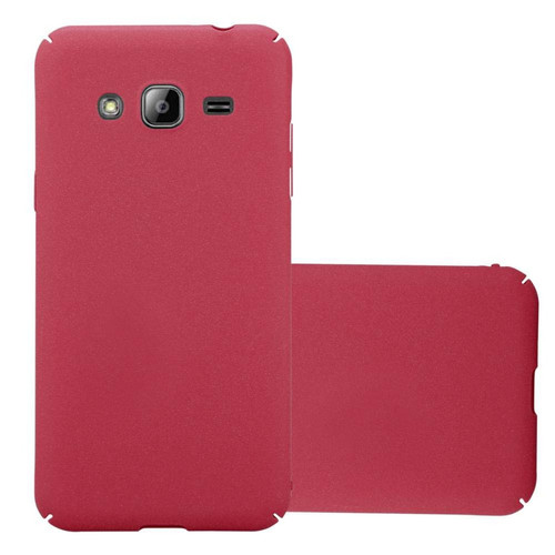 Cadorabo - Coque Samsung Galaxy J3 2017 Etui en Rouge Cadorabo  - Housse telephone samsung